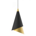czarno złota lampa wisząca zwis do jadalni salonu biura nad stół italux.jpg