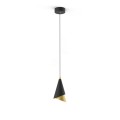 lampa zwis czarno złoty do jadalni kuchni nad stół bar barek italux.jpg