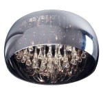 Z-LINE NOWOCZESNA PLAFONIERA SUFITOWA Z KRYSZTAŁAMI CRYSTAL 50 CHROM