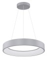 nowoczesna lampa wisząca led do sypislni salonu jadalni nad stół na pilota szara.jpg