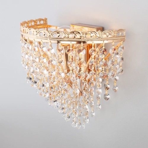 E-STAR KINKIET KRYSZTAŁOWY MAROCCO 2GD GOLD