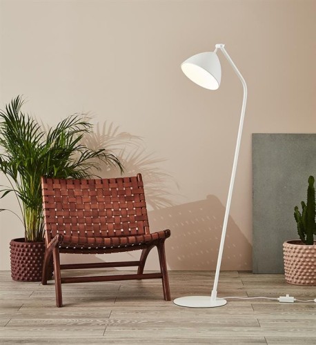 MARKSLOJD REFLEKTOROWA LAMPA PODŁOGOWA ZE ŚCIEMNIACZEM DAGMAR 1L 107768 WHITE