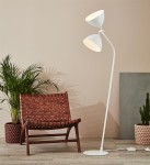 MARKSLOJD REFLEKTOROWA LAMPA PODŁOGOWA ZE ŚCIEMNIACZEM DAGMAR 2L 107769 WHITE
