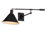 ITALUX NOWOCZESNY KINKIET PRZEGUBOWY TRINITY MB-40271-IT BL BLACK