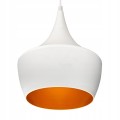 lampa wisząca zwis do jadalni nad stół kuchni sypialni salonu biura biało złota.jpg