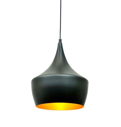 IL MIO INDUSTRIALNA LAMPA WISZĄCA LOFT ZWIS 1B MODERNA CZARNO ZŁOTA