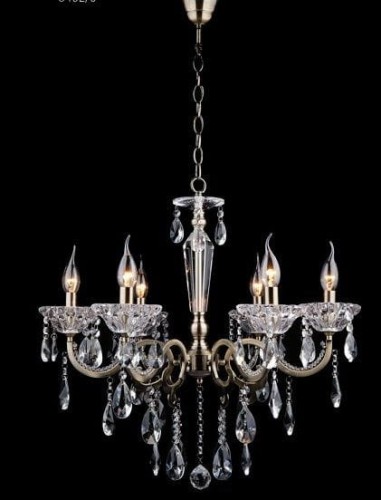 ŻYRANDOL KRYSZTAŁOWY SANDRA 6 PATYNA