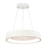 IL MIO NOWOCZESNA LAMPA WISZĄCA LED BODO 20W WHITE /ostatnia sztuka/,