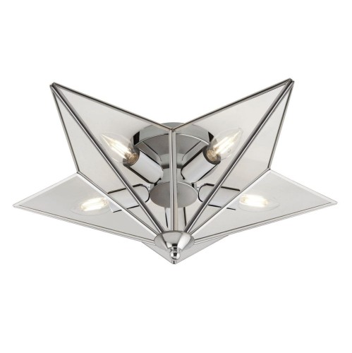 S-LIGHT STYLOWA LAMPA SUFITOWA PLAFONIERA 90-85 CHROM