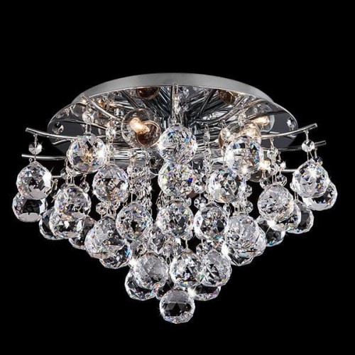 E-STAR SUFITOWY PLAFON KRYSZTAŁOWY SARA 6 CHROM