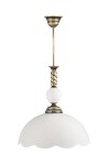 JUPITER KLASYCZNA LAMPA WISZĄCA JUPITER JR PATYNA