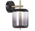 RABALUX NOWOCZESNY KINKIET LED DELICE 5025 BLACK/GOLD