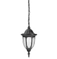 zewnętrzna lampa wisząca do ogrodu parku na taras werandę ip43 czarna retro.jpg