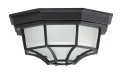 zewnętrzna lampa sufitowa plafon elewacyjny czarny retro do garażu na taras balkon werandę.jpg