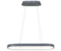 nowoczesny zyrandol led do salonu sypialni gabinetu biura grey ściemniacz.jpg