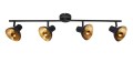 lampa sufitowo ścienna loft czarno złota reflektor do sypialni salonu pokoju retro.jpg