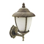 RABALUX STYLOWY KINKIET ZEWNĘTRZNY ELEWACYJNY IP43 8477 MADRID ZŁOTY ANTYCZNY