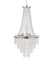 stylowy zyrandol lampa kryształowa do sypialni salonu pokoju restauracji hotelu chrom.jpg