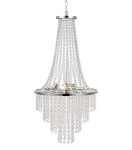 MARKSLOJD STYLOWY ŻYRANDOL KRYSZTAŁOWY 108125 ALLINGTON CHROM/CLEAR