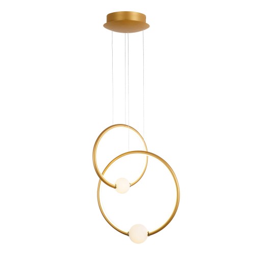 ITALUX NOWOCZESNA LAMPA WISZĄCA ŻYRANDOL LED LOZANNA PND-20112035-2B-GD GOLD