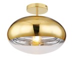 GLOBO NOWOCZESNA LAMPA SUFITOWA PLAFON ANDREW GLOBO 15445DG GOLD