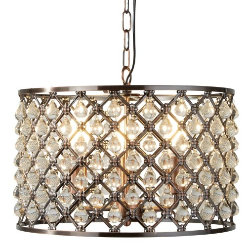 S-LIGHT STYLOWA LAMPA KRYSZTAŁOWA MARQISA 78-13 ANTIQUE COOPER