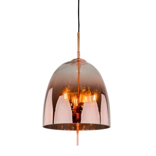 ITALUX NOWOCZESNA LAMPA WISZĄCA LOFT ALAN MD-OYD-10310B-SP3 COPPER
