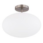 GLOBO NOWOCZESNA LAMPA SUFITOWA PLAFON ANDREW 15445D OPAL