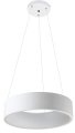 nowoczesna lampa wisząca LED 26W Adeline biała white salon.png