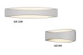 Nowoczesne designerskie kinkiety led do sypialni salonu hotelu białe white esma italux.jpg