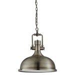 S-LIGHT INDUSTRIALNA LAMPA WISZĄCA TYPU LOFT 13-22 ANTIQUE BRASS