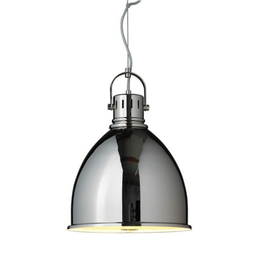 MARKSLOJD LAMPGUSTAF INDUSTRIALNA  LAMPA WISZĄCA LOFTOWA HASTINGS CHROM