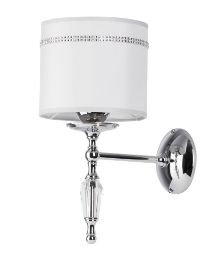 JUPITER KINKIET ABAŻUROWY HILTON HT-1 KRYSZTAŁ CHROM