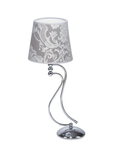 JUPITER LAMPKA NOCNA Z ABAŻUREM VENUS VSL CHROM