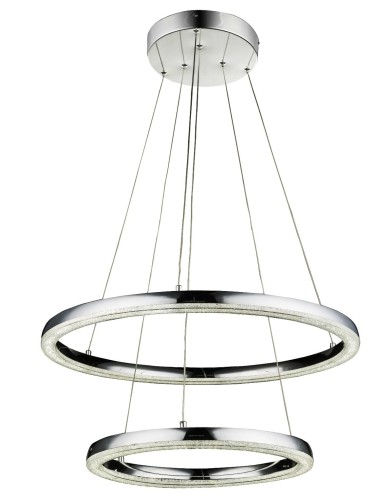 GLOBO NOWOCZESNA LAMPA WISZĄCA LED SIGGI 60W 65108-60 CHROM