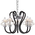 stylowy zyrandol szklany glamour do sypialni salonu black luxera felim.jpg